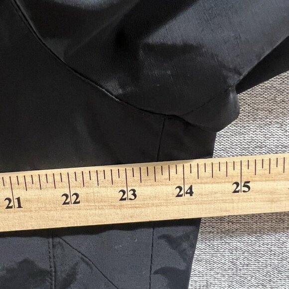 Banana Republic Black Lined Light Jacket Mens XL With Pockets - Picture 8 of 15